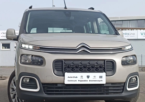 Citroen Berlingo cena 76900 przebieg: 91766, rok produkcji 2018 z Jabłonowo Pomorskie małe 596